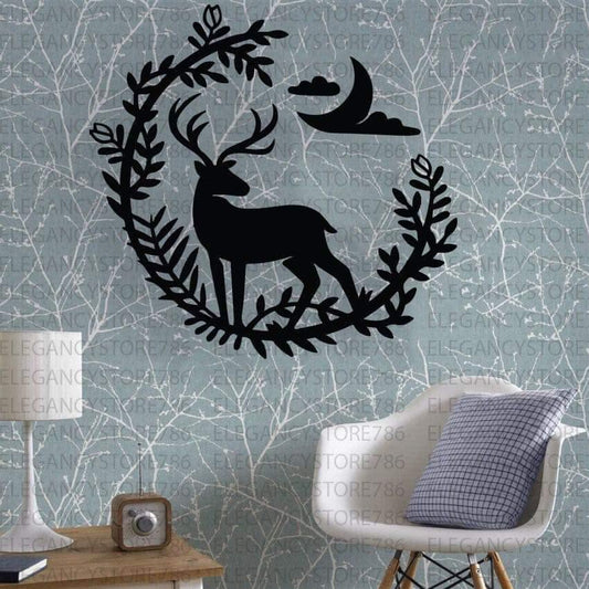 Hunters Stag Wall Hanging