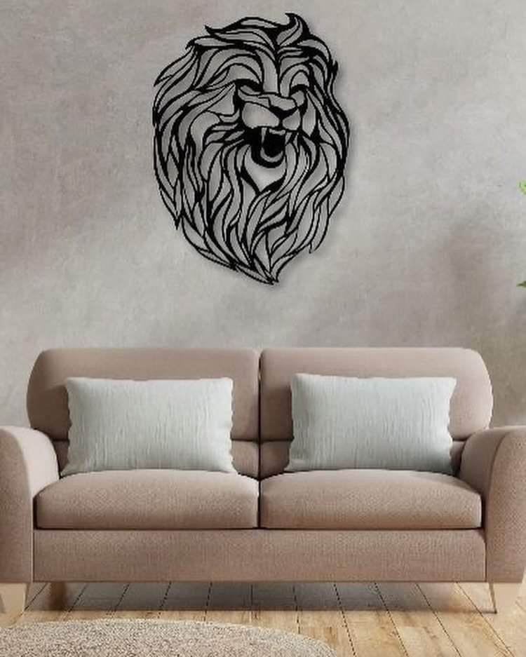 Lion Wall Wall Mount